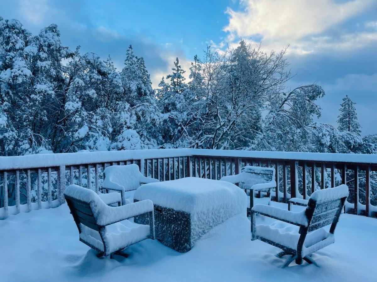 Stunning Log Cabin With Great Views, Firepit, Deck Near Twain Hart Sonora Buitenkant foto