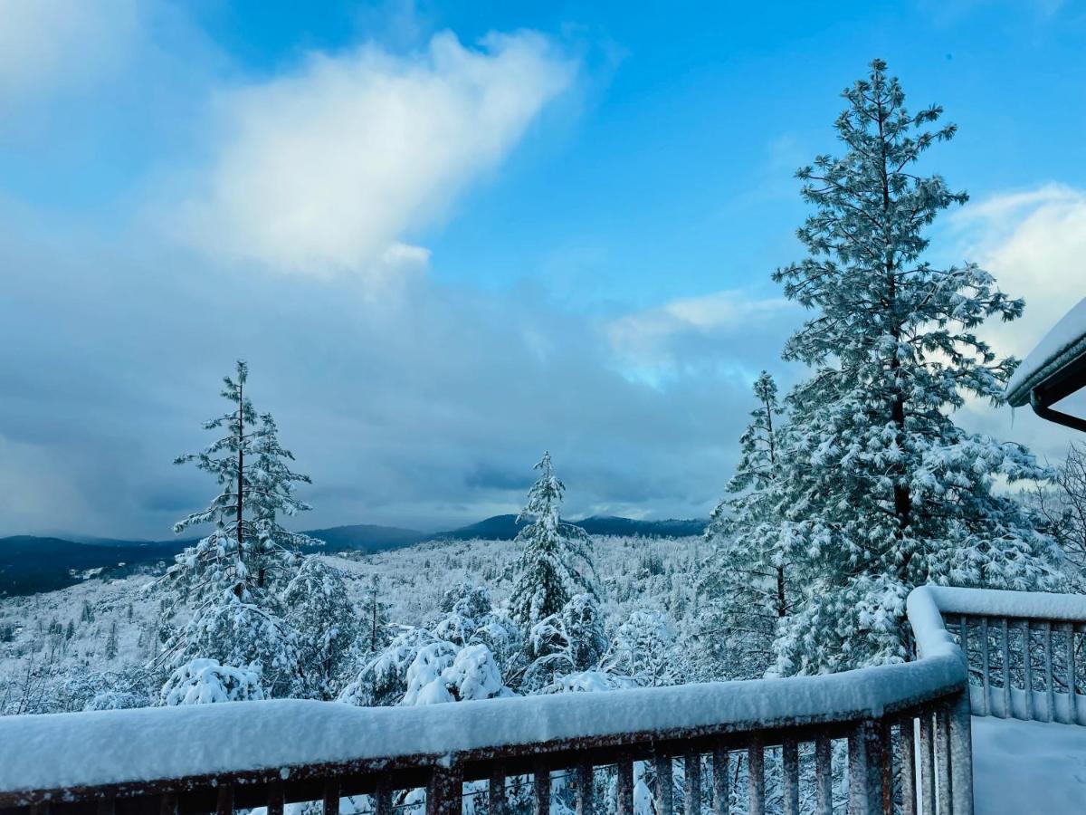 Stunning Log Cabin With Great Views, Firepit, Deck Near Twain Hart Sonora Buitenkant foto