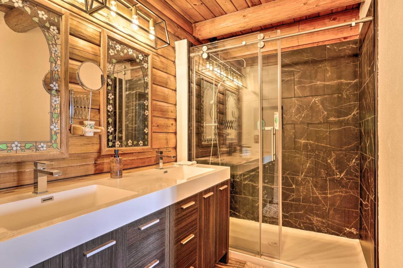 Stunning Log Cabin With Great Views, Firepit, Deck Near Twain Hart Sonora Buitenkant foto